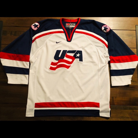 Nike Other - Vintage Nike USA Olympics hockey jersey XXL